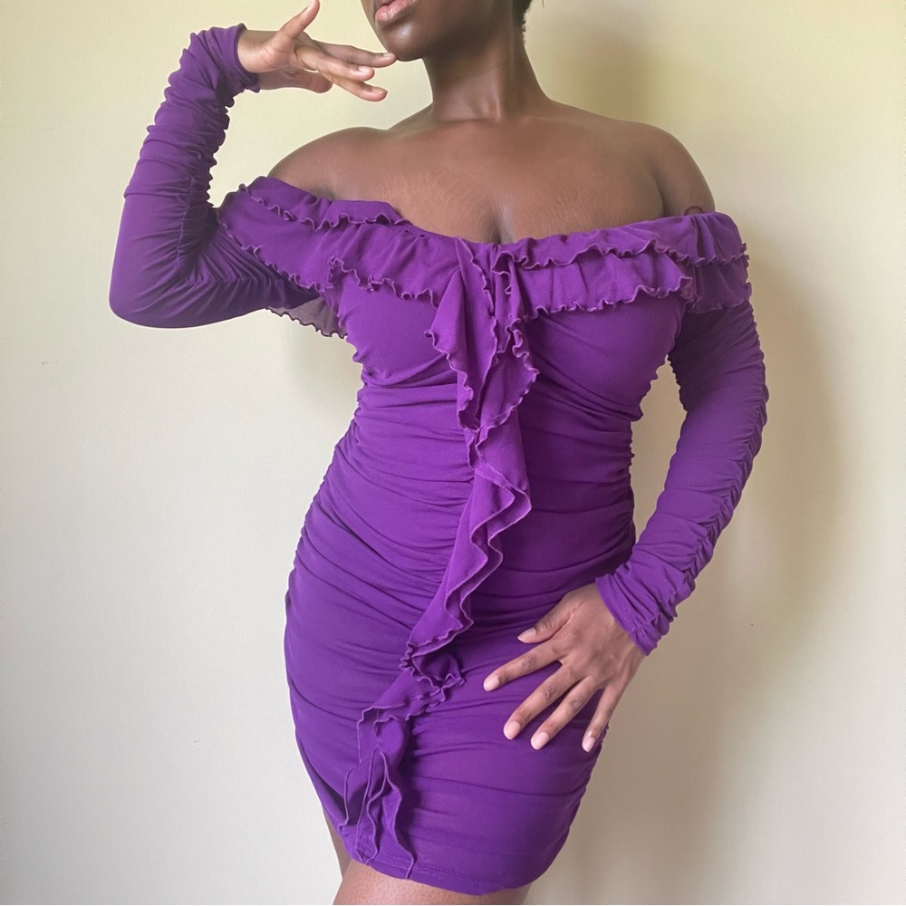 Fashion Nova Melisa Mesh Mini Dress